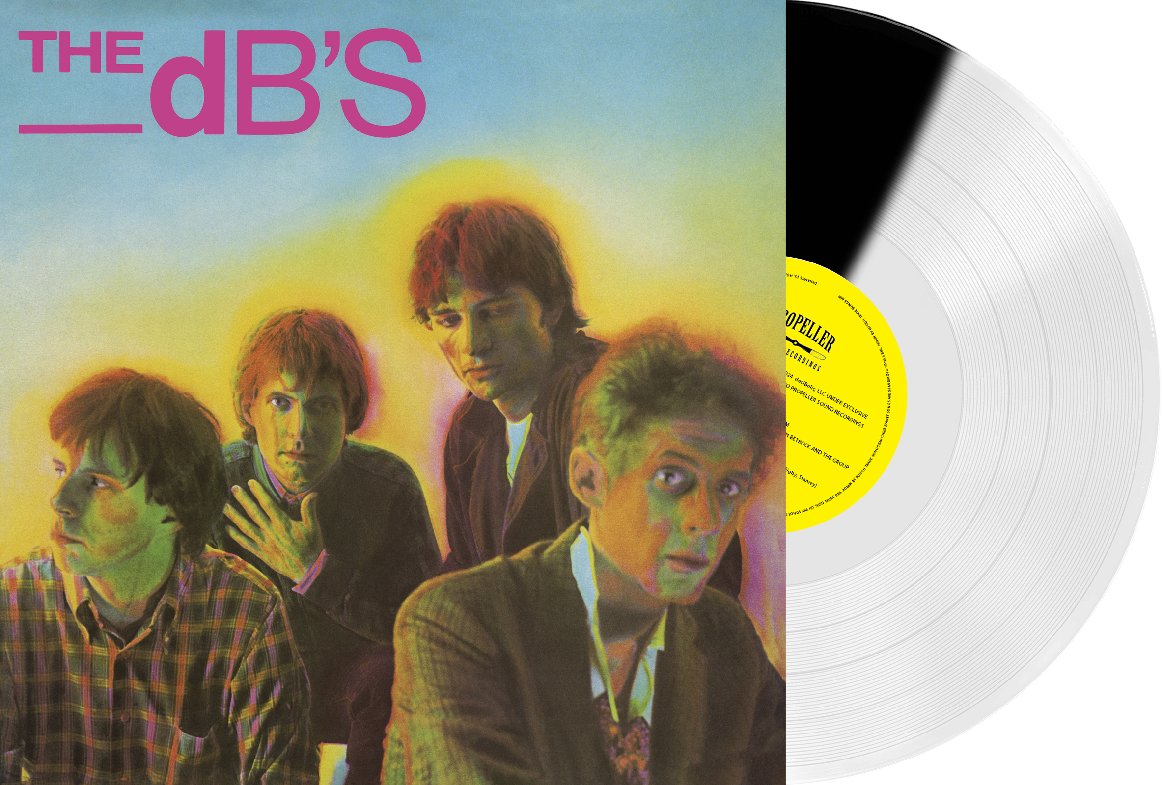 Stands for deciBels will be available on **Limited Edition Black & White Split Color Vinyl**